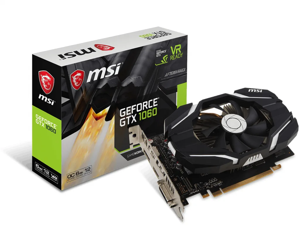MSI GeForce GTX 1060 6G OCV1 GeForce GTX 1060 6GB