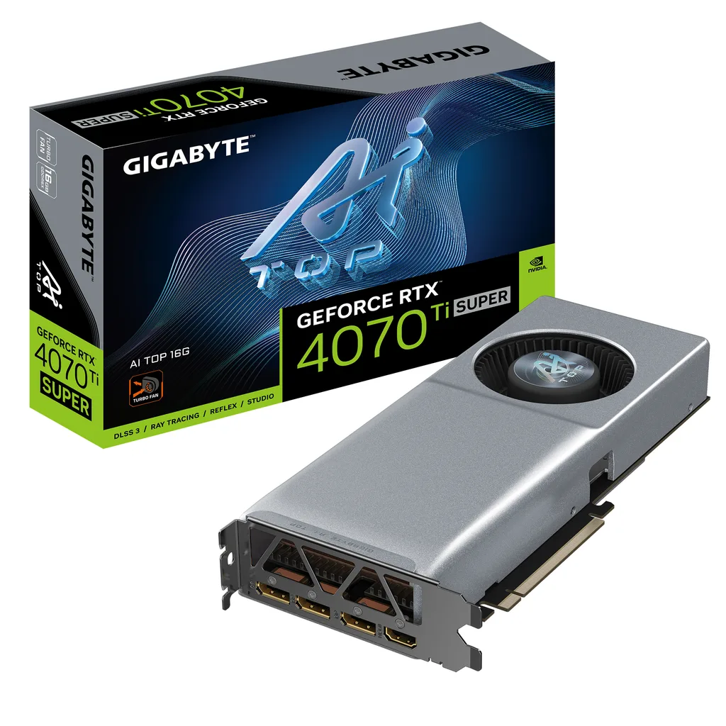 Gigabyte AI TOP GeForce RTX 4070 Ti SUPER 16GB 260mm