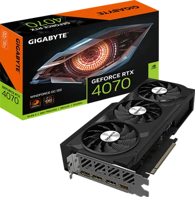 Gigabyte WINDFORCE OC GeForce RTX 4070 12GB 261mm