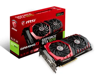 MSI GAMING X GeForce GTX 1070 8GB 279mm