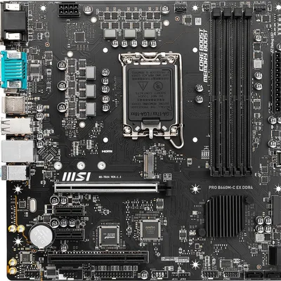 MSI Pro B660M-C EX DDR4