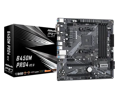 ASRock B450M PRO4 R2.0