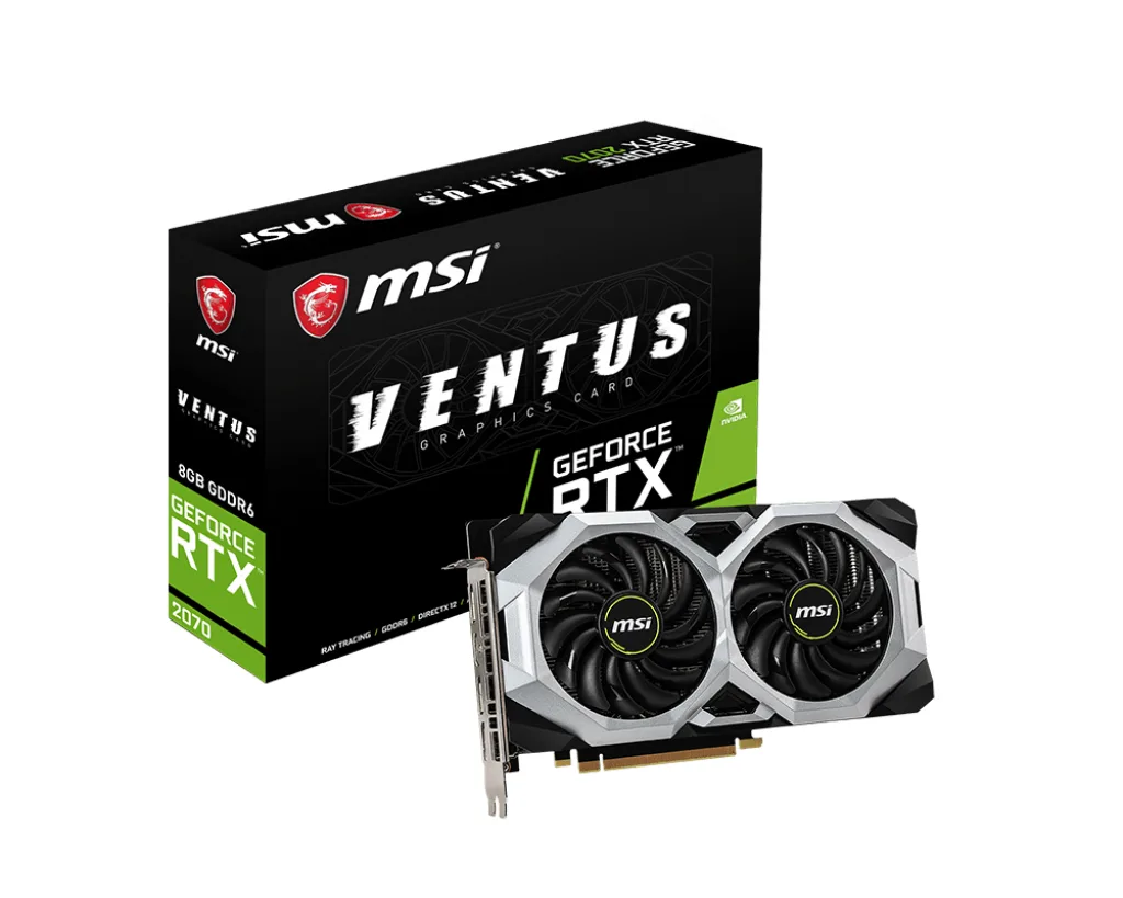 MSI MSI RTX 2070 Ventus 8G Video Card GeForce RTX 2070