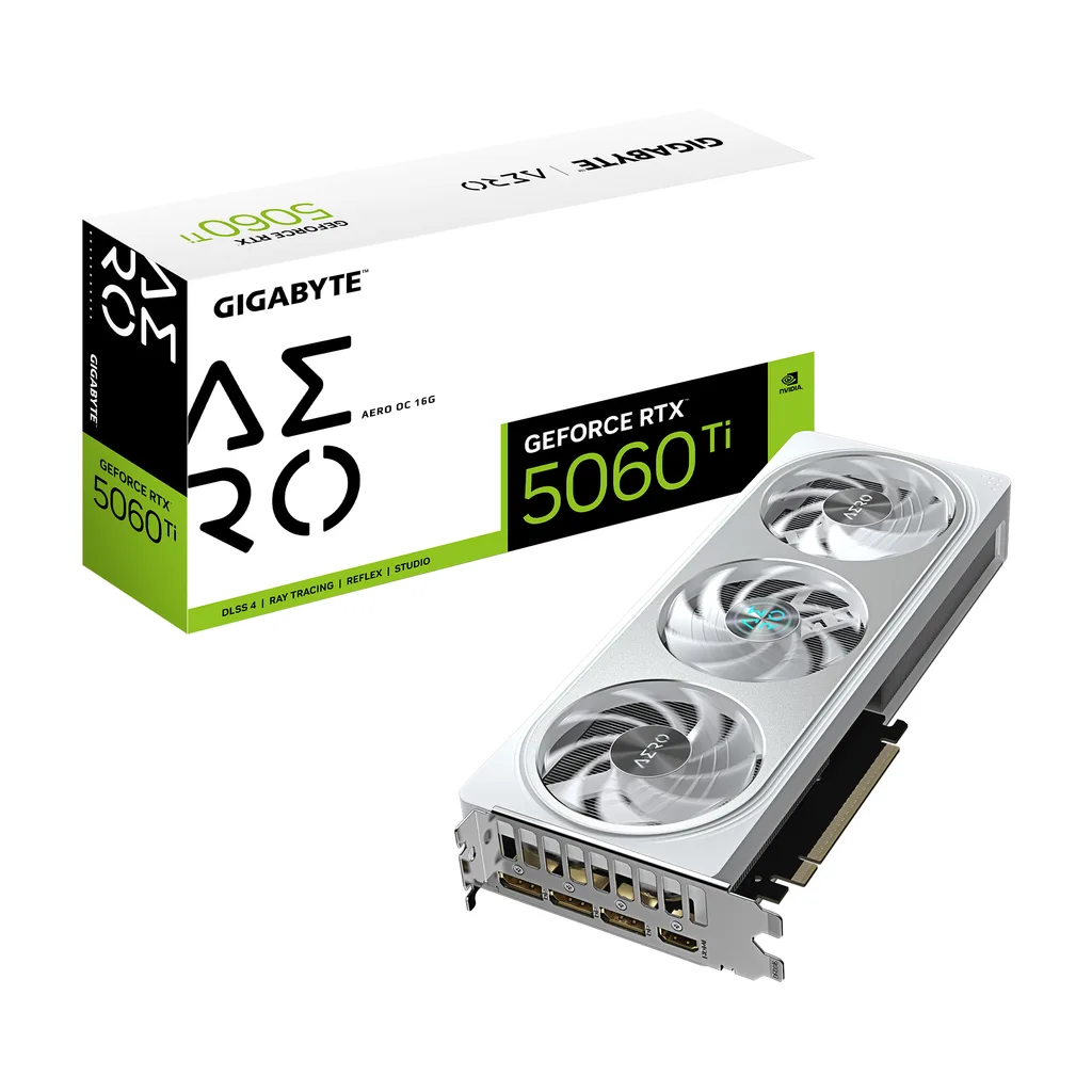 Gigabyte AERO OC GeForce RTX 5060 Ti 16GB 281mm