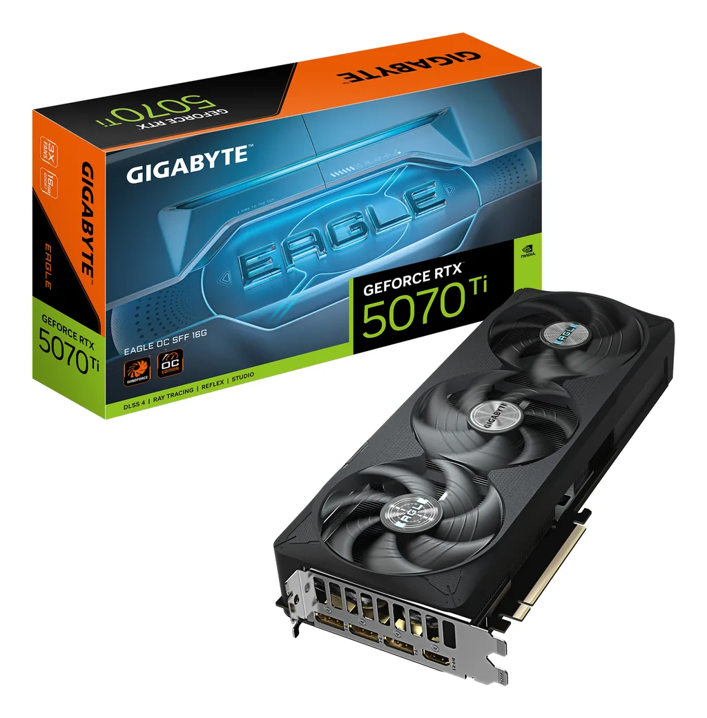 Gigabyte EAGLE OC SFF GeForce RTX 5070 Ti 16GB 304mm