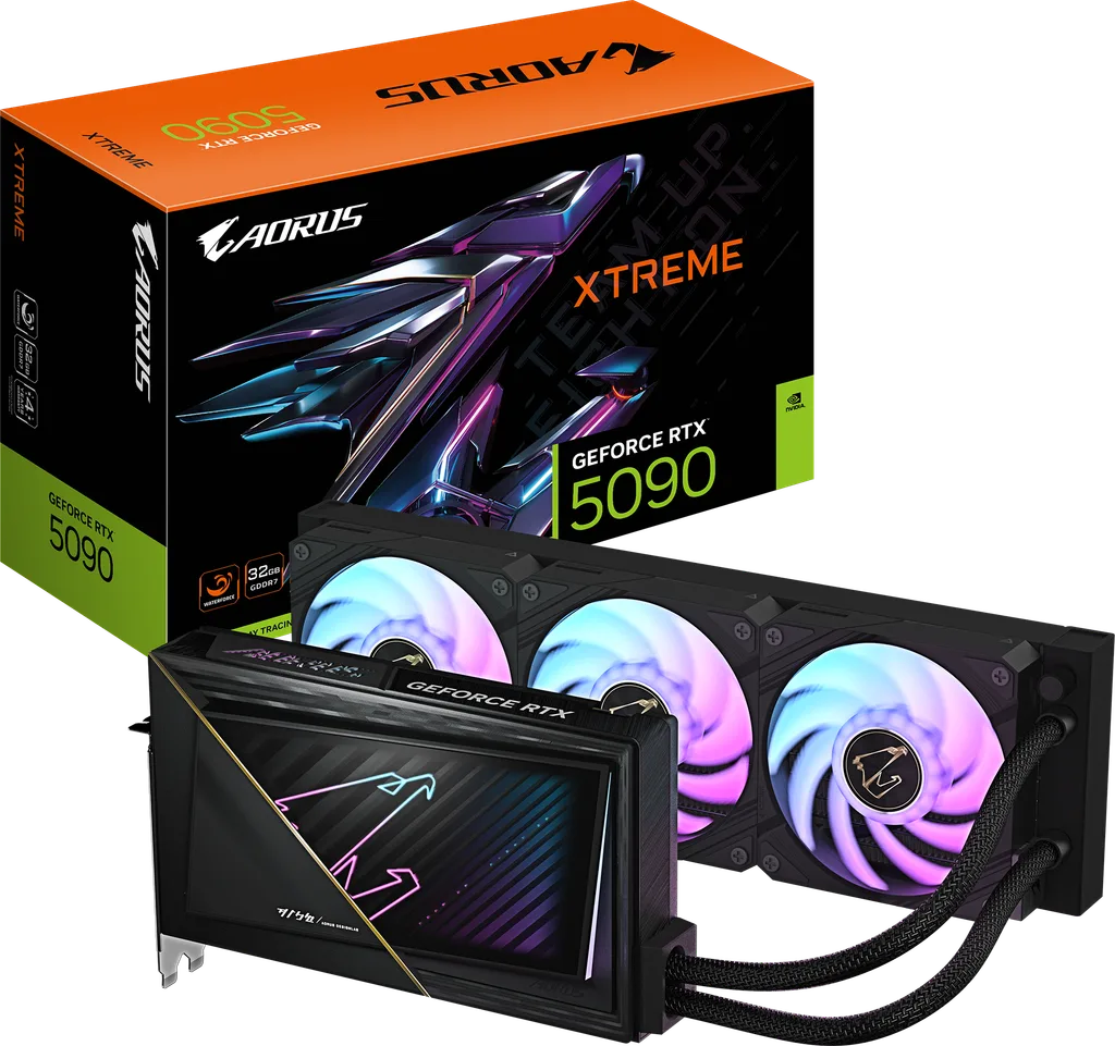 Gigabyte AORUS XTREME WATERFORCE GeForce RTX 5090 32GB 246mm