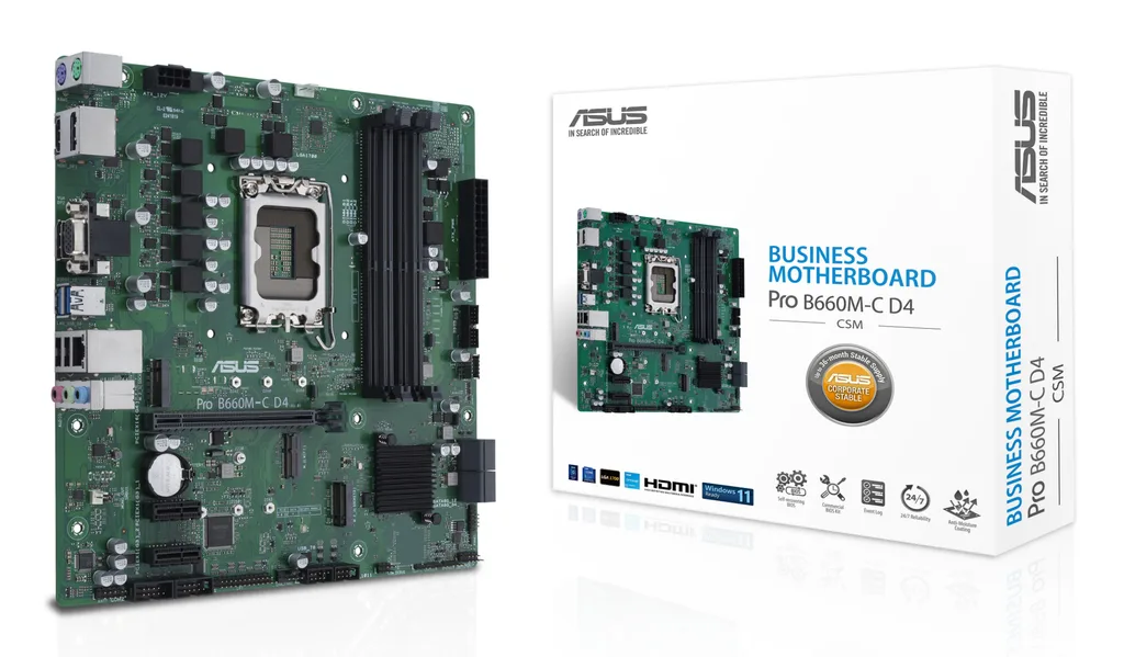 ASUS PRO B660M-C D4-CSM