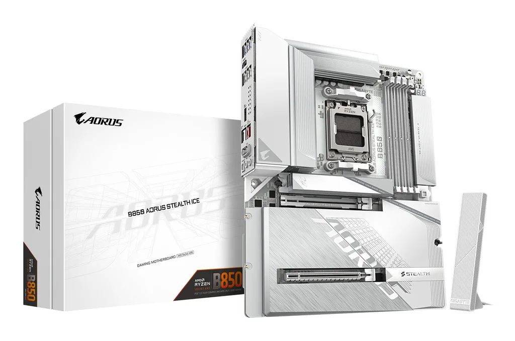 Gigabyte B850 AORUS STEALTH ICE