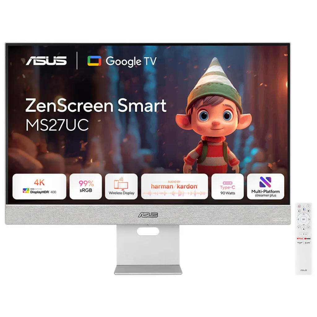 ASUS ZenScreen Smart Monitor MS27UC