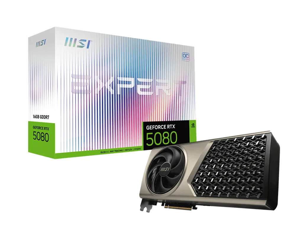 MSI GAMING TRIO OC GeForce RTX 5080 16GB 338mm