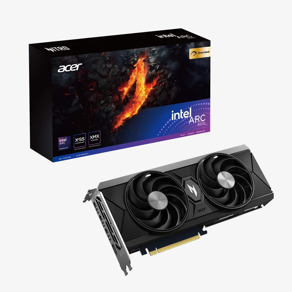 Acer Nitro OC Arc B570 10GB 288mm