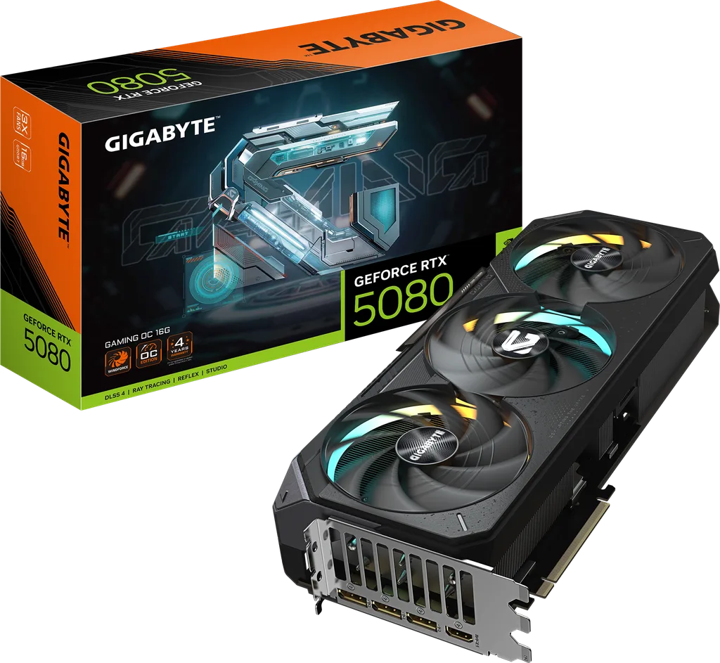 Gigabyte GAMING OC GeForce RTX 5080 16GB 340mm