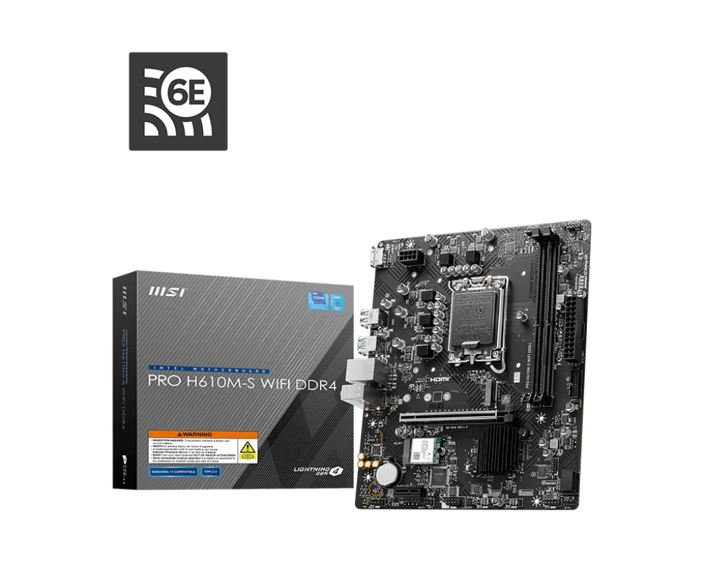 MSI PRO H610M-S WIFI DDR4