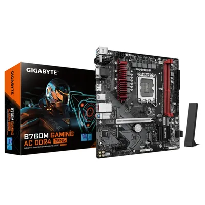 GIGABYTE B760M GAMING AC DDR4 GEN5