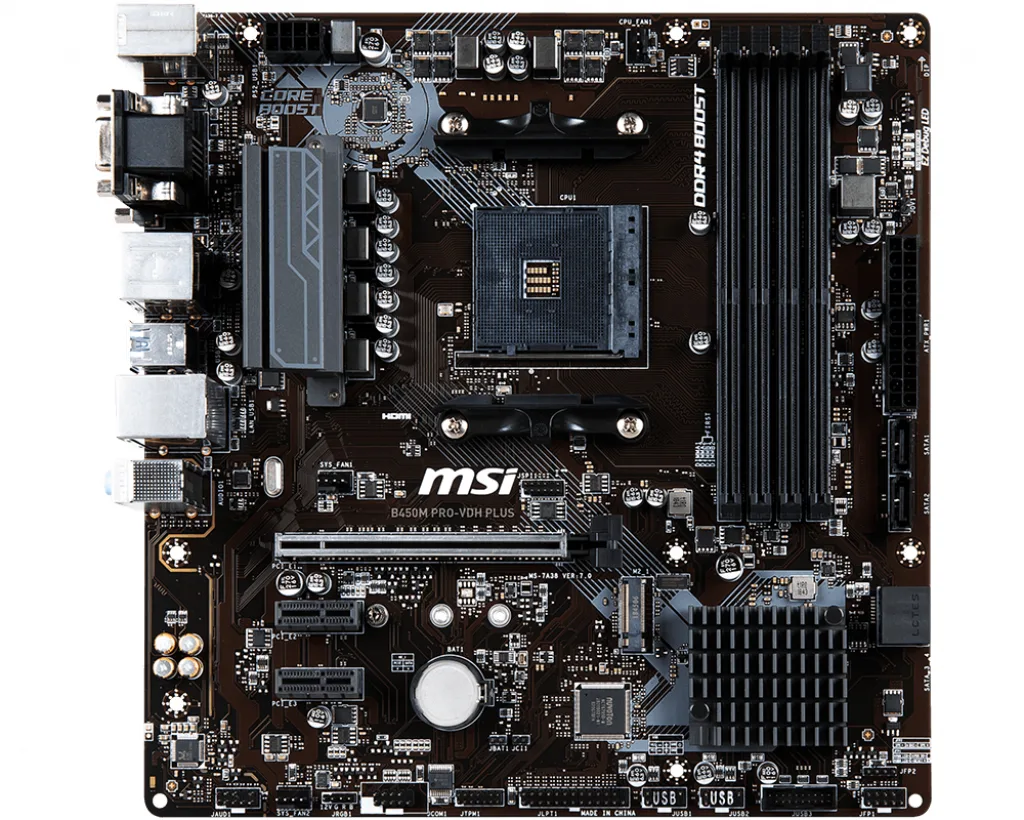 MSI B450M PRO-VDH PLUS