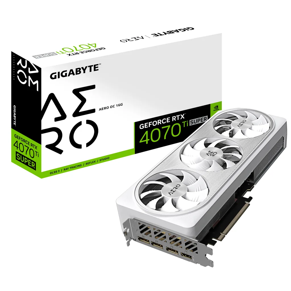 Gigabyte AERO OC GeForce RTX 4070 Ti SUPER 16GB 300mm