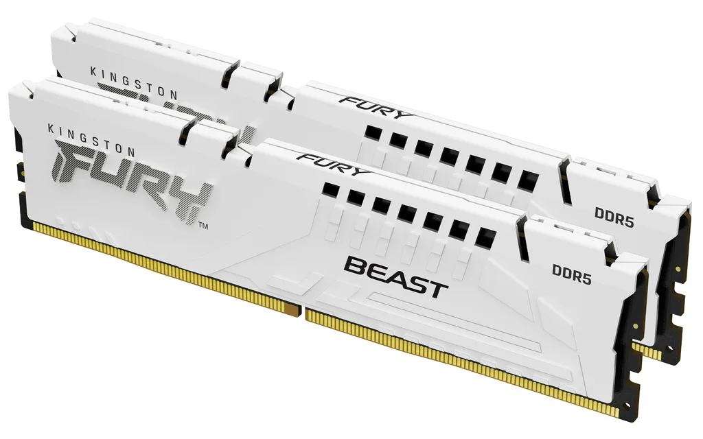 Kingston FURY Beast 64 GB (2x32GB) DDR5-6000 CL30 (White)