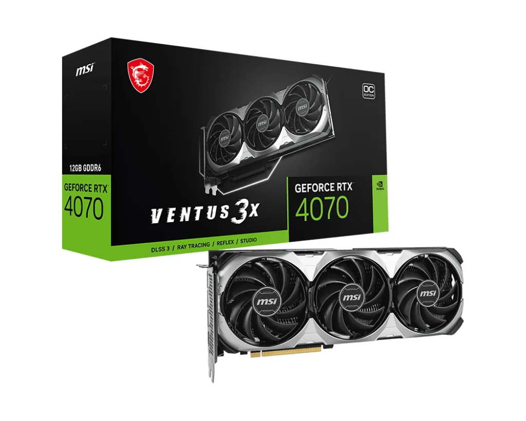 MSI VENTUS 3X E1 OC GeForce RTX 4070