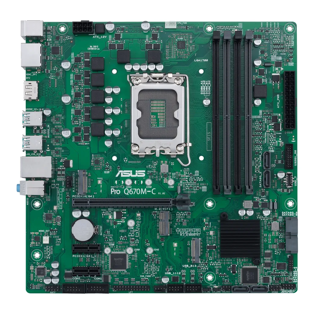 Asus Pro Q670M-C-CSM