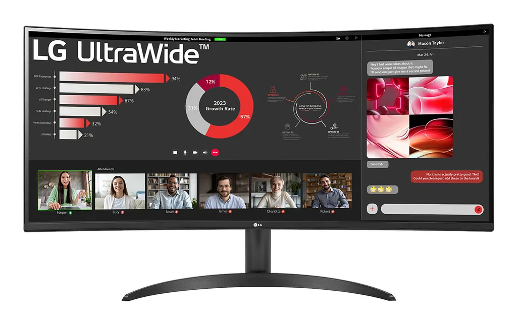 LG 34WR50QC-B