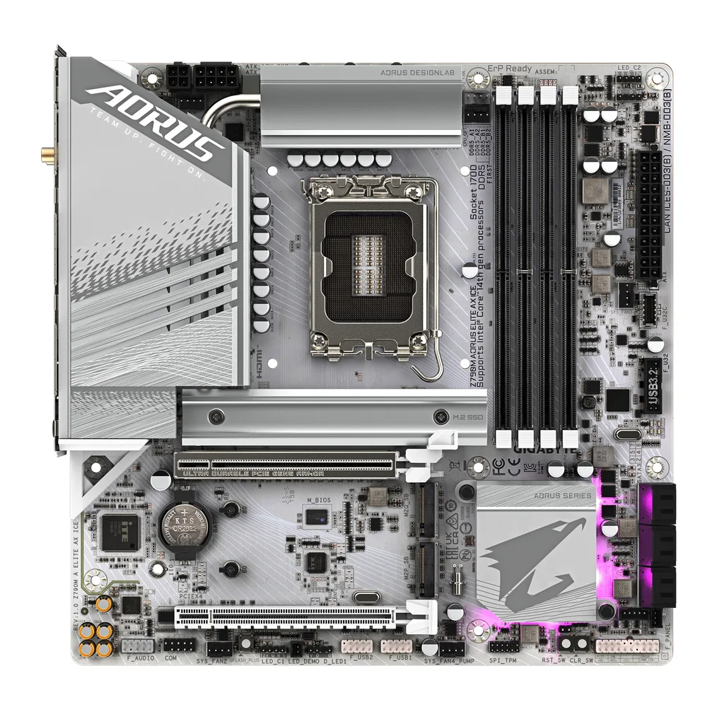 Gigabyte Z790M AORUS ELITE AX ICE