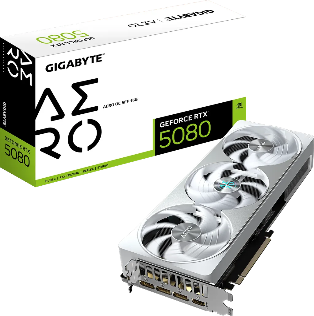 Gigabyte AERO OC SFF GeForce RTX 5080 16GB 304mm