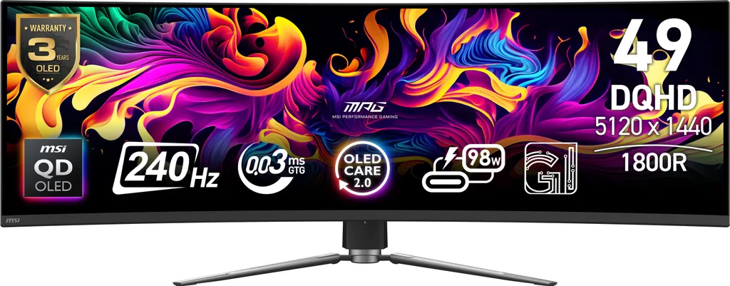 MSI MPG 491CQPX QD-OLED