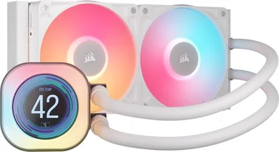 Corsair iCUE LINK TITAN 240 RX LCD (White)