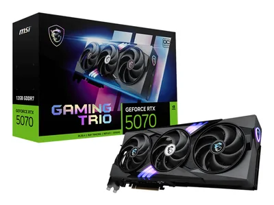 MSI GAMING TRIO OC WHITE GeForce RTX 5070 12GB 338mm