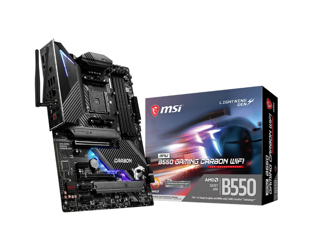 MSI AM4 B550 GAMING CARBON WIFI