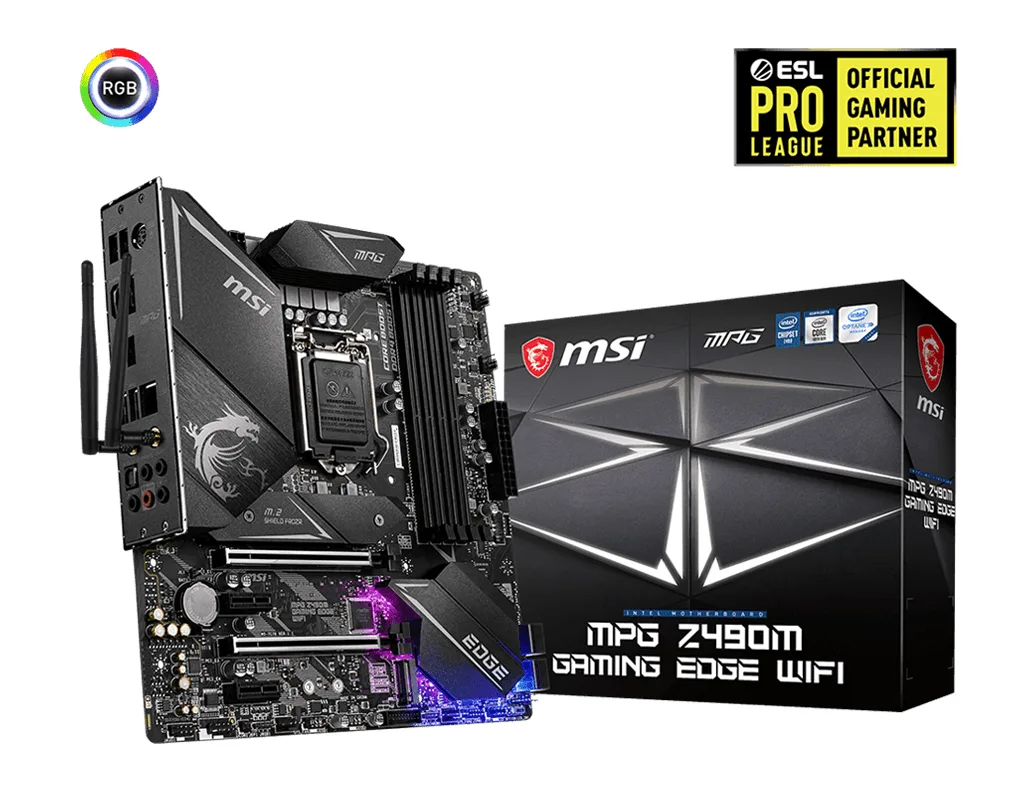 MSI MPG Z490M GAMING EDGE WIFI