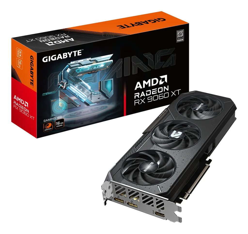 Gigabyte GAMING Radeon RX 9060 XT 16GB 281mm